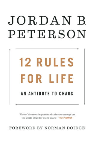 12 Rules for Life by Jordan Peterson - Book Cover