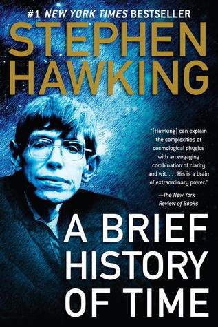 A Brief History of Time by Stephen Hawking - Book Cover