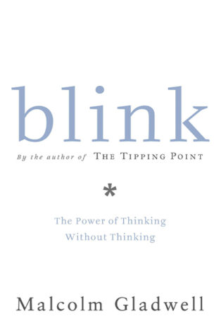 Blink by Malcolm Gladwell - Book Cover