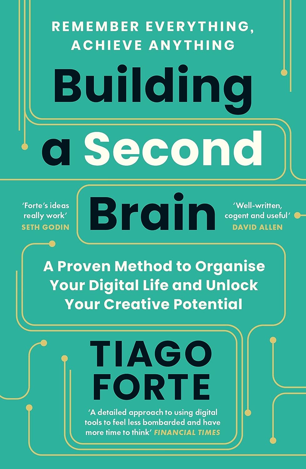 Building a Second Brain by Tiago Forte - Book Cover