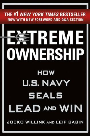 Extreme Ownership by Jocko Willink, - Book Cover