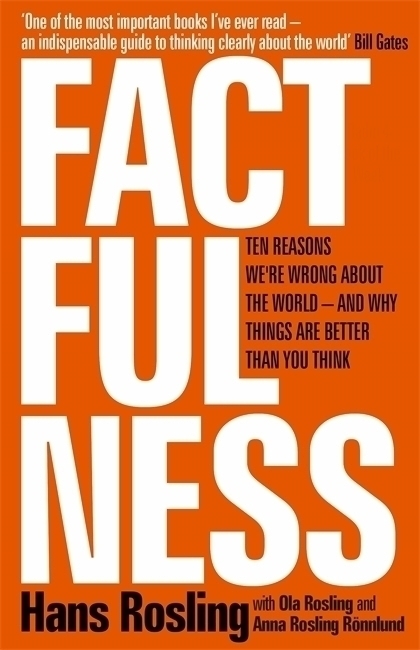 Factfulness by Hans Rosling - Book Cover