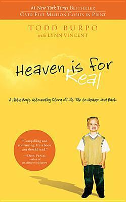 Heaven Is For Real by Todd Burpo - Book Cover