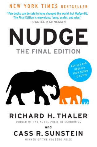 Nudge by Cass R. Sunstein, Richard H. Thaler - Book Cover