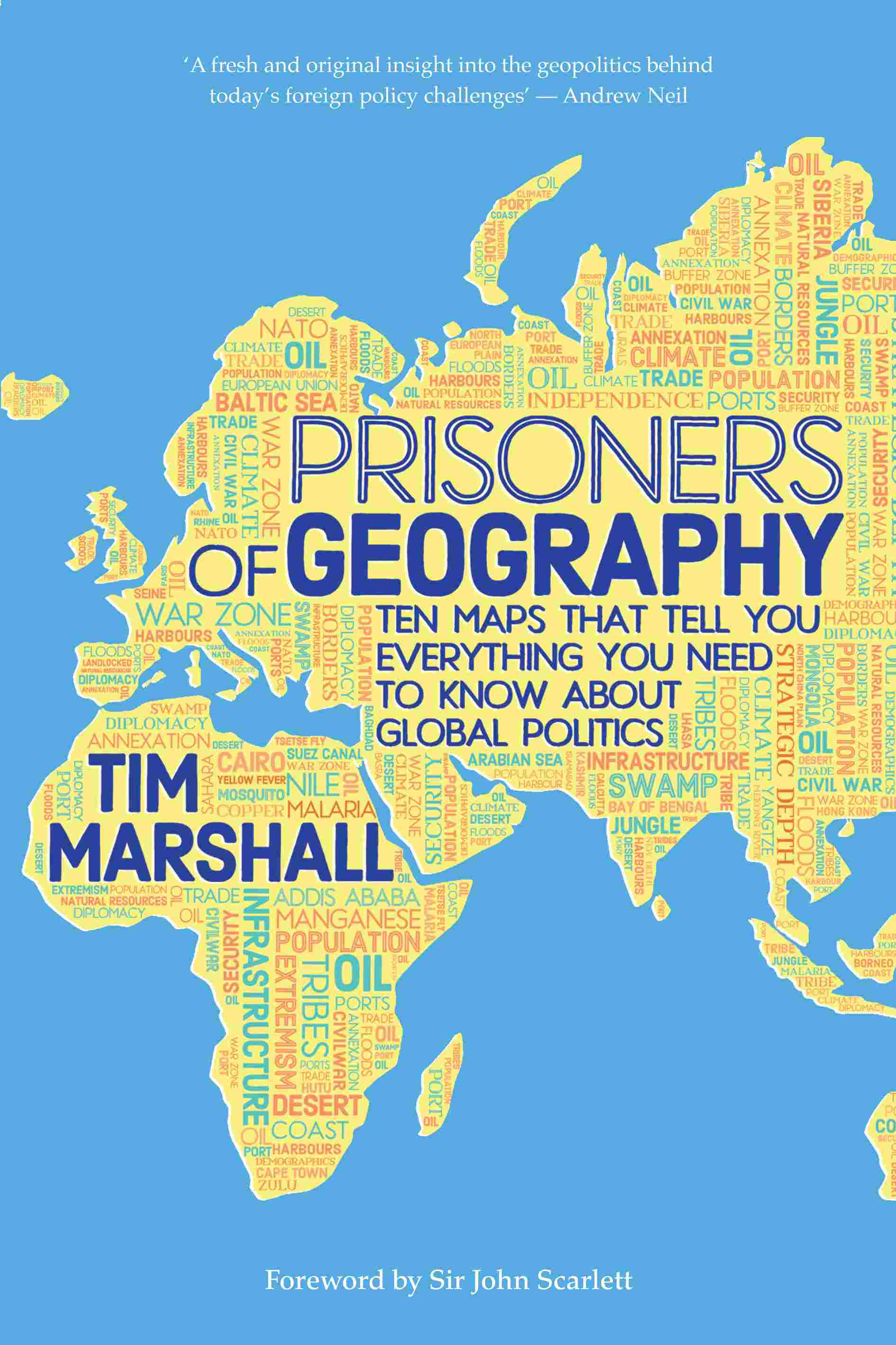 Prisoners of Geography by Tim Marshall - Book Cover