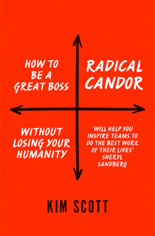 Radical Candor by Kim Scott - Book Cover