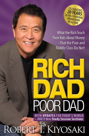 Rich Dad Poor Dad by Robert T. Kiyosaki - Book Cover