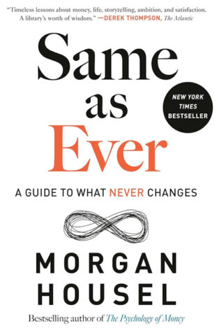 Same As Ever by Morgan Housel - Book Cover