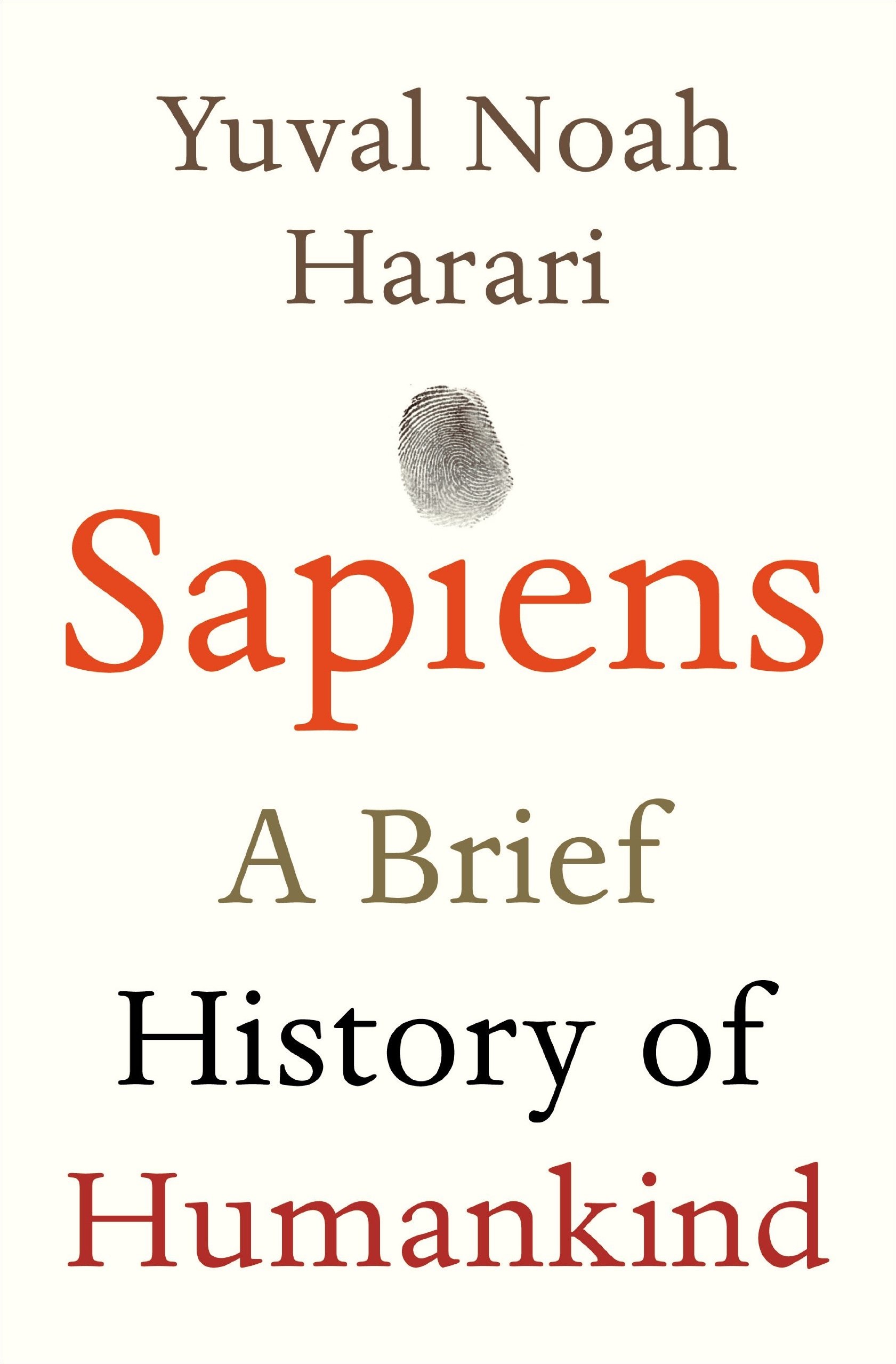 Sapiens by Yuval Noah Harari - Book Cover