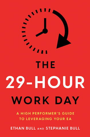 The 29-Hour Work Day by Ethan Bull, - Book Cover