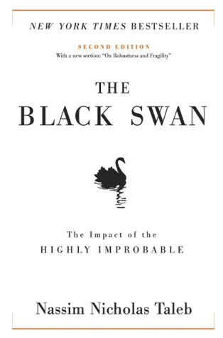 The Black Swan by Nassim Nicholas Taleb - Book Cover