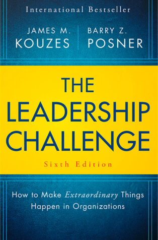 The Leadership Challenge by James Kouzes, - Book Cover