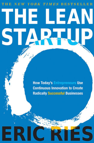 The Lean Startup by Eric Ries - Book Cover