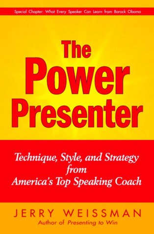 The Power Presenter by Jerry Weissman - Book Cover