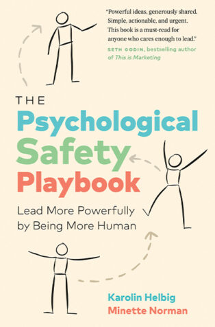 The Psychological Safety Playbook by Karolin Helbig, - Book Cover