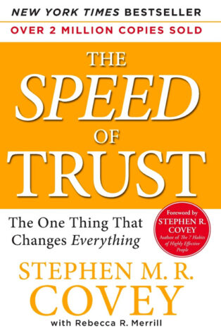 The Speed of Trust by Stephen M.R. Covey - Book Cover