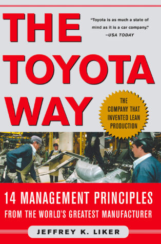 The Toyota Way by Jeffrey Liker - Book Cover