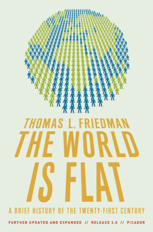 The World Is Flat by Thomas Friedman - Book Cover