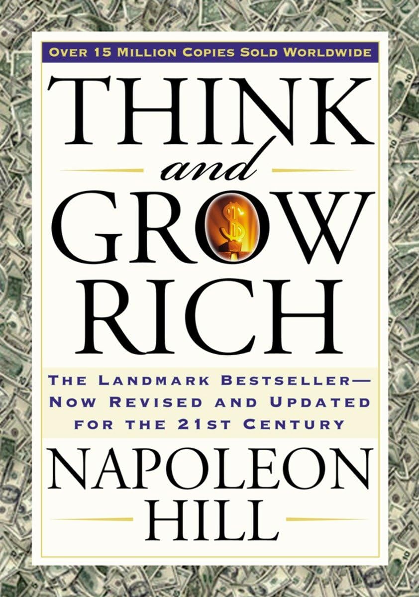 Think & Grow Rich by Napoleon Hill - Book Cover