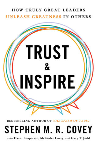 Trust & Inspire by Stephen M.R. Covey - Book Cover